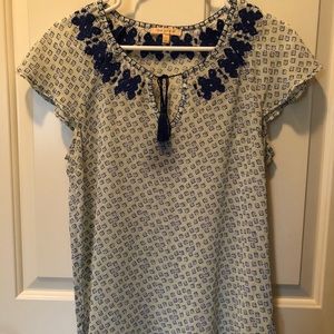 Embroidered Top